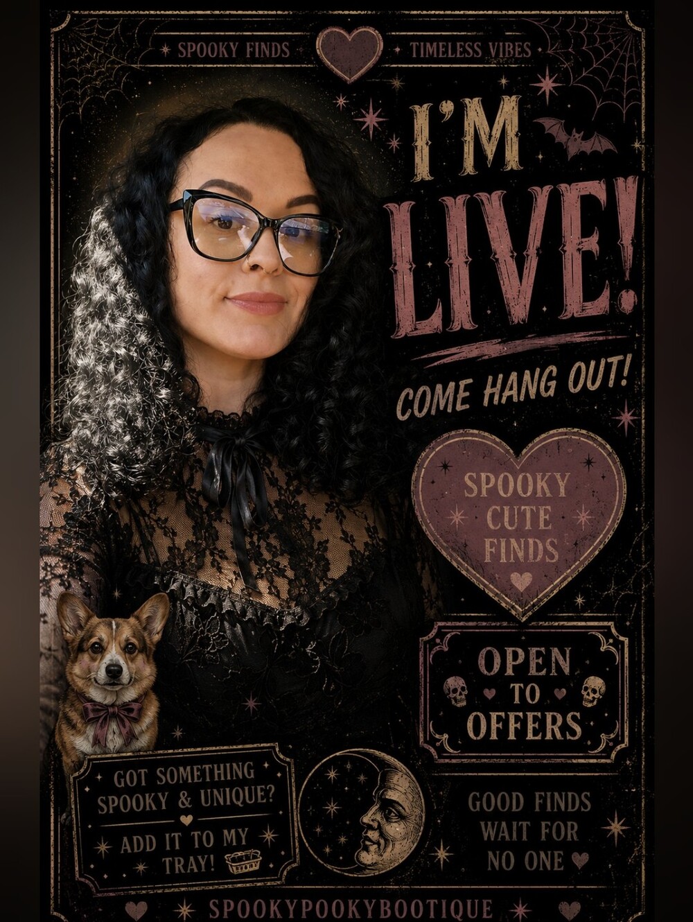 Spooky Pooky BoOtique! GOING LIVE